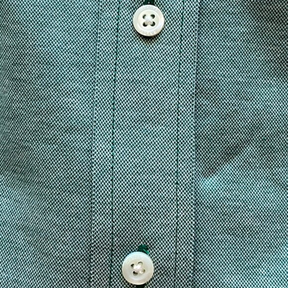 Ralph Lauren New Men's Non Mercerized Capetown Green Shirt Size Medium - Picture 11 of 13